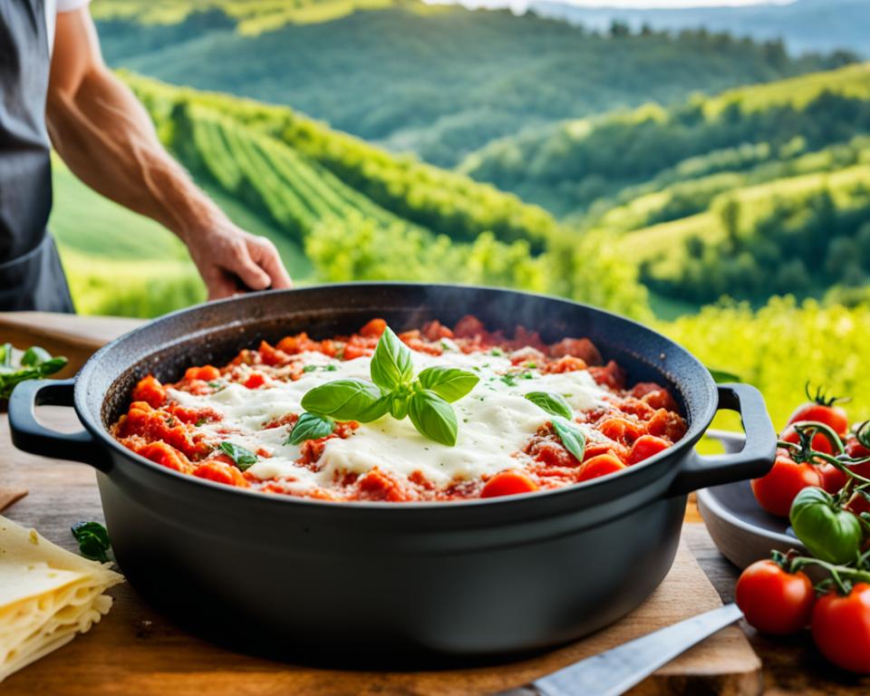 where did lasagna originate