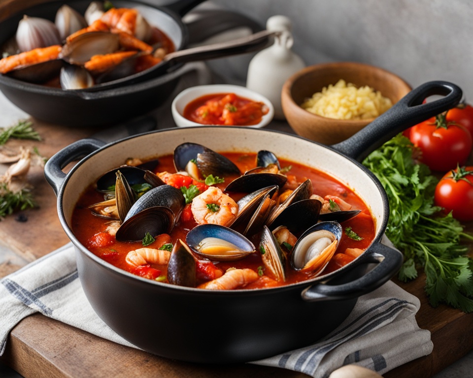 bouillabaisse seafood cooking