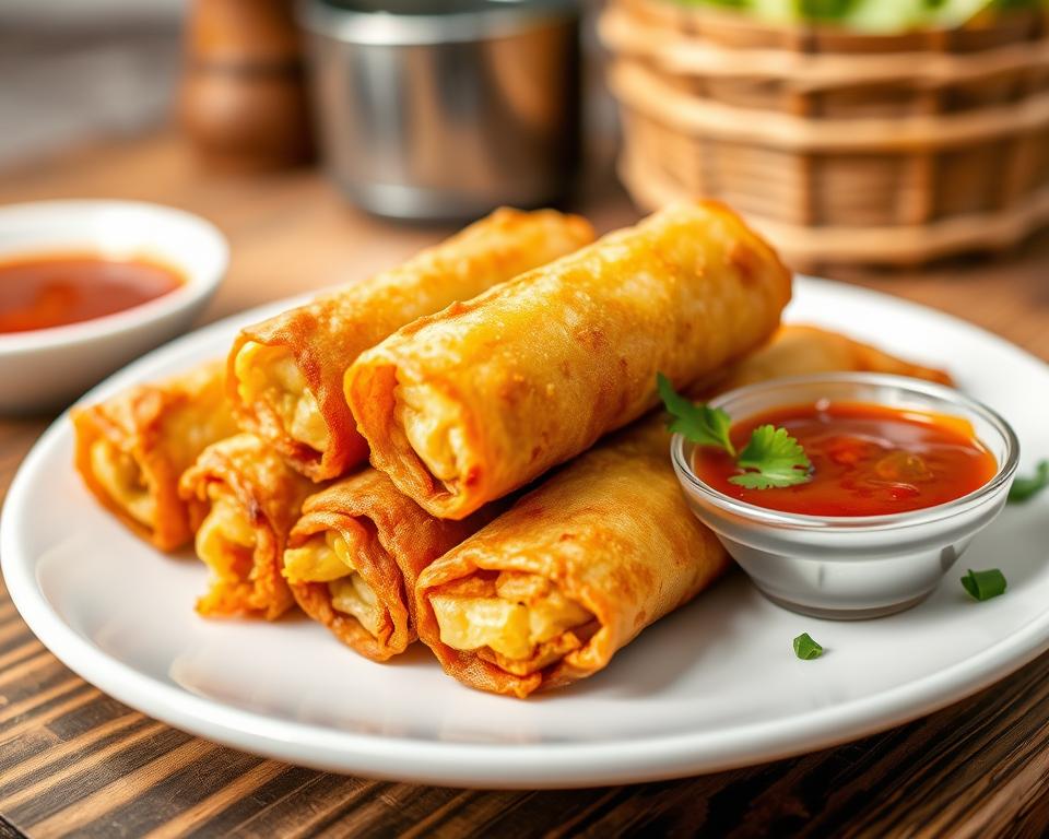 fried spring rolls